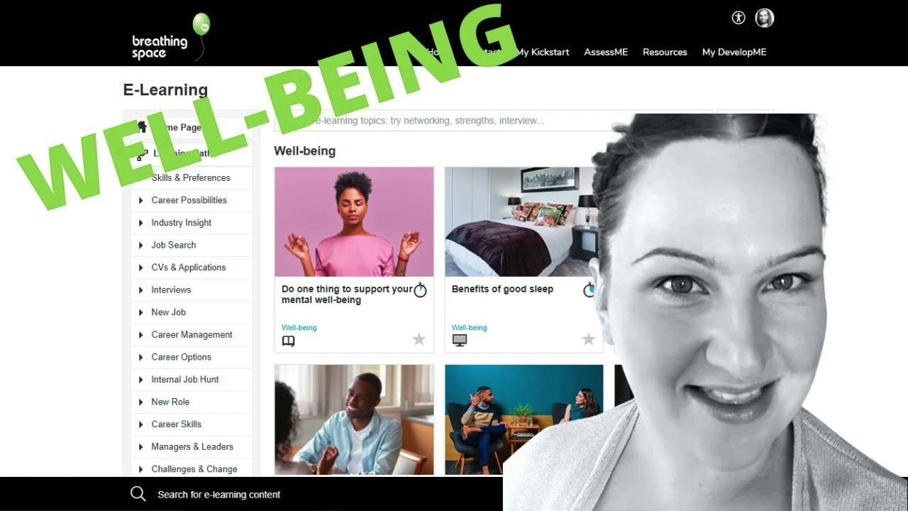 Well-Being with Kate - DevelopMe Tutorial | Breathing Space HR