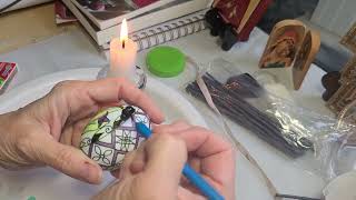 Tips on using a candle heated kistka