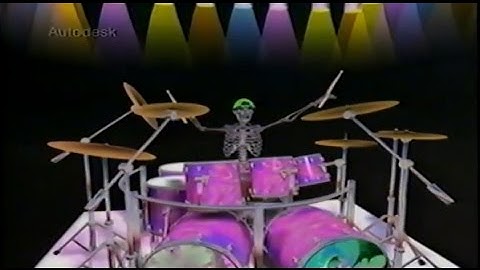 Autodesk 3-D Studio Release 2 Demo Reel (1992)