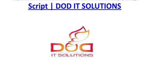 Sports Store Multi Vendor Script   DOD IT SOLUTIONS