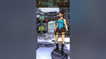 Lara Croft Relic Run 81 Mountain Pass Tibet first stage games replay