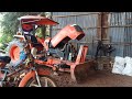 ដោះកង់ ត្រាក់ទ័រគូបូតា Tractor Kubota L4708  Tractor Repair