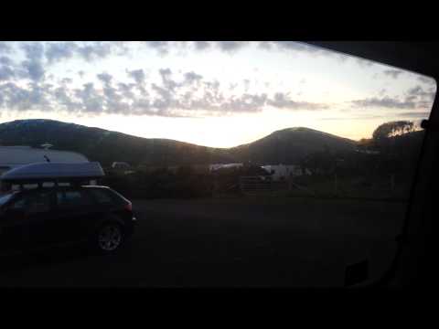 sun setting at 10 pm in Cuillin Hills