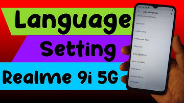 Realme 9i 5g Language Change ! Realme 9i 5g Me Language Kaise Change Kare Realme 9 Language Settings