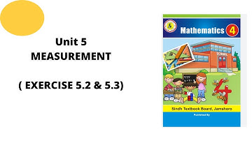 Unit 5 Measurement Exercises 5 2 & 5 3 math class 4