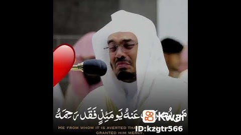 تلاوة مميزة للقارئ ياسر الدوسري من سورة الأنعام/ حالات واتس اب دينية