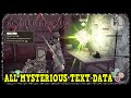 Scarlet nexus all mysterious text data locations knowledge of the past trophy  achievement guide