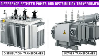 Difference between Power transformer and distribution transformer explained in Tamil