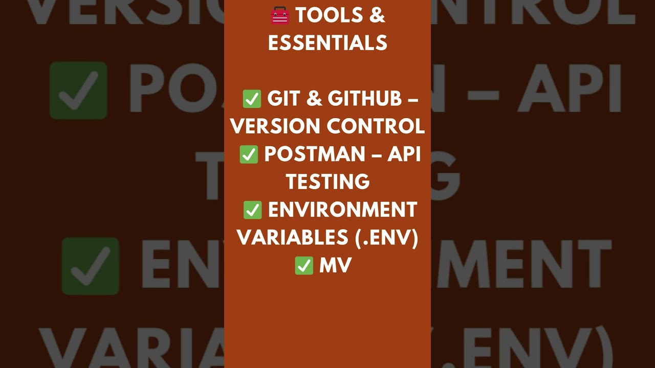 Backend Developer Roadmap 2025 🔥 | Become Backend Pro in 60 Seconds!