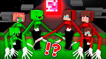 JJ and Mikey Family Morph into JENNY DWELLERS - Maizen Minecraft Animation