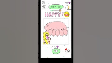Draw Happy Beauty Level 121 to 130 Walkthrough