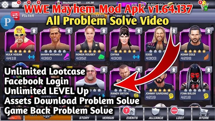 WWE Mayhem para Android - Baixe o APK na Uptodown