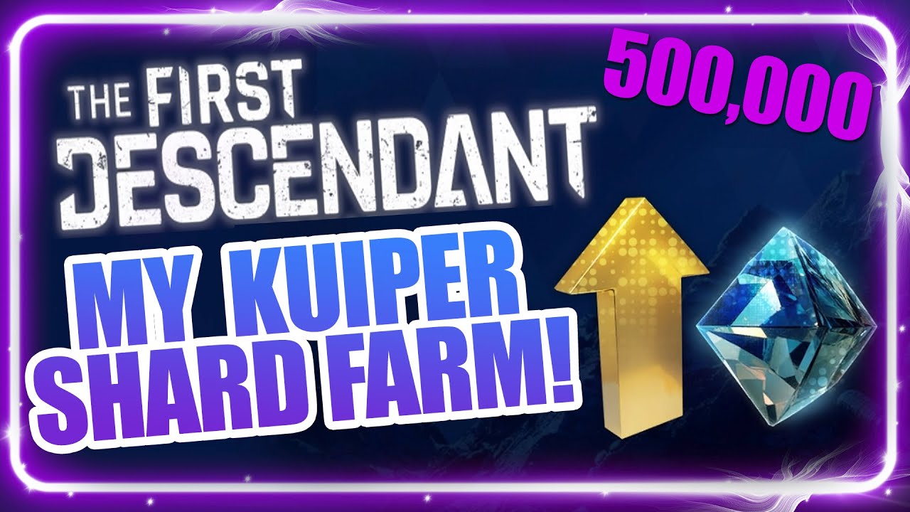 My Best Kuiper Shard Farming Location For The First Descendant