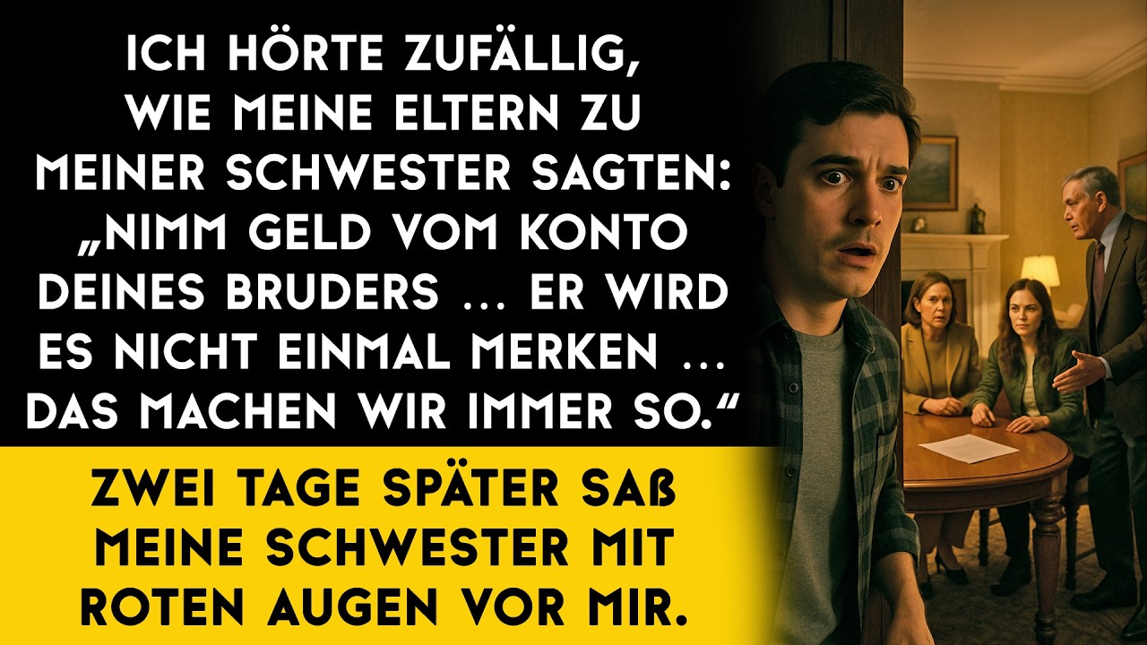 Meine Eltern lehrten mich Ehrlichkeit — während sie mich jahrelang bestahlen