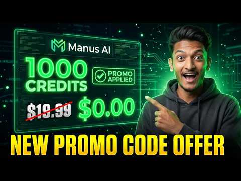 Manus.im Invitation Code 2026 🤫 | How to Get 1000+ Free Credits on Manus AI