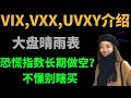 投资必看-大盘恐慌指数VIX 及VXX UVXY最全分析，大盘晴雨表，不懂别瞎买