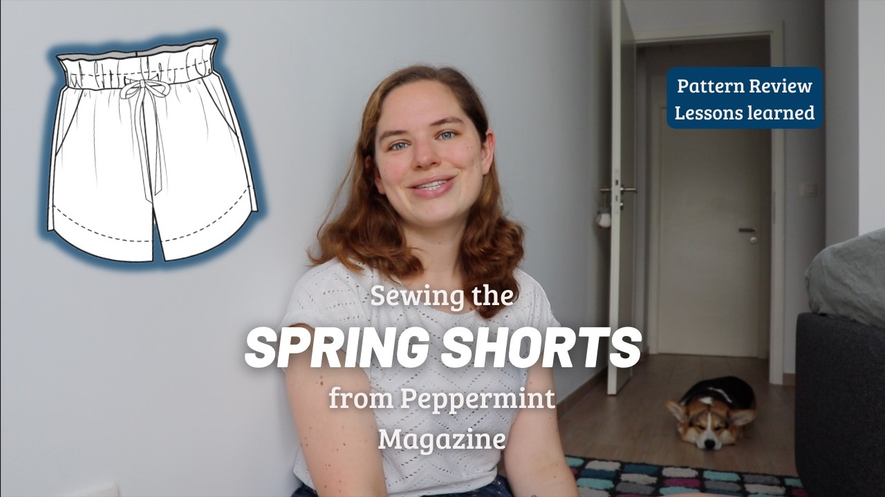 The Spring Shorts from Peppermint Magazine - Pattern review