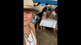 Arriving at the Vincent Peach and Royer’s Wine-Paired Dinner Under the Stars at Zapp Hall!