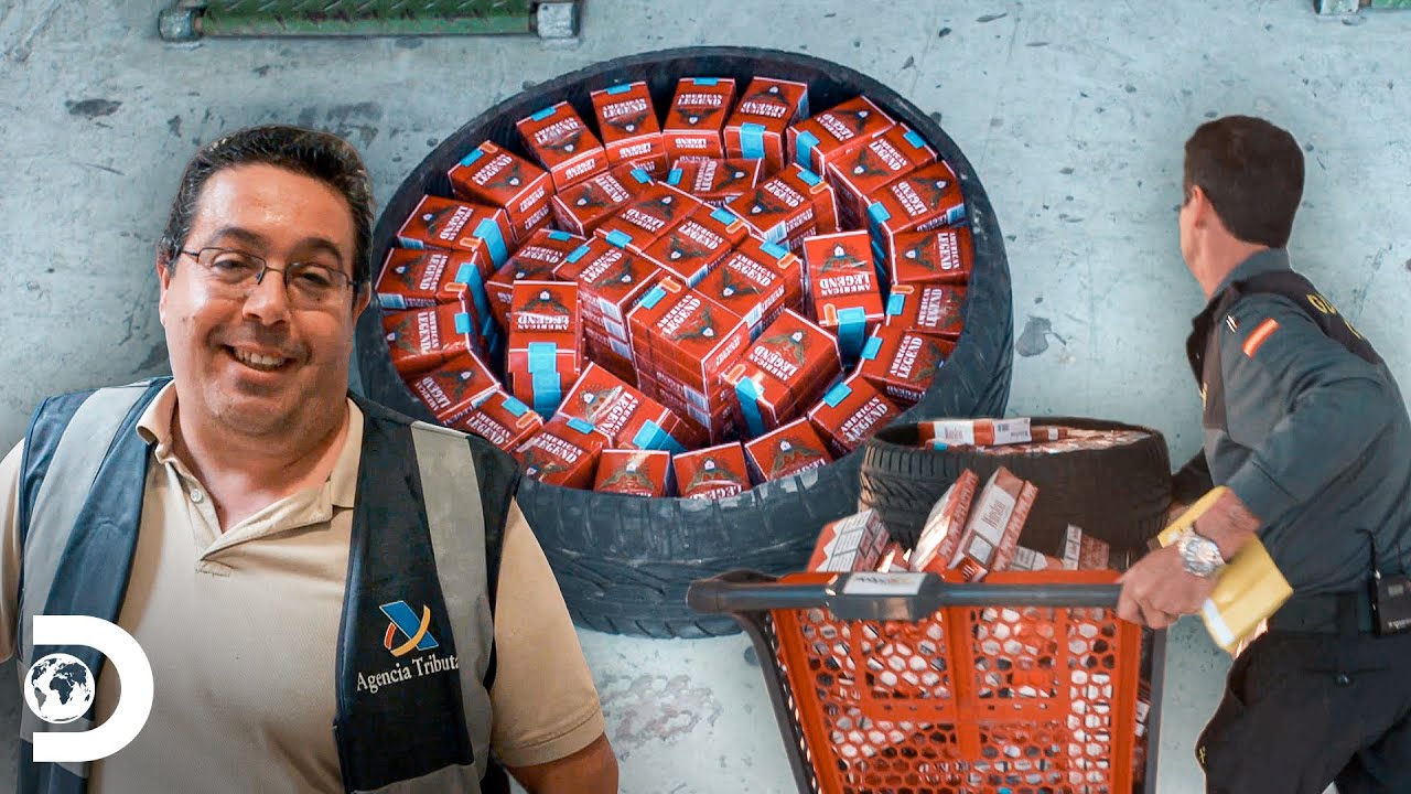 Tabaco de contrabando en auto de alquiler | Control de Fronteras: España | Discovery Latinoamérica