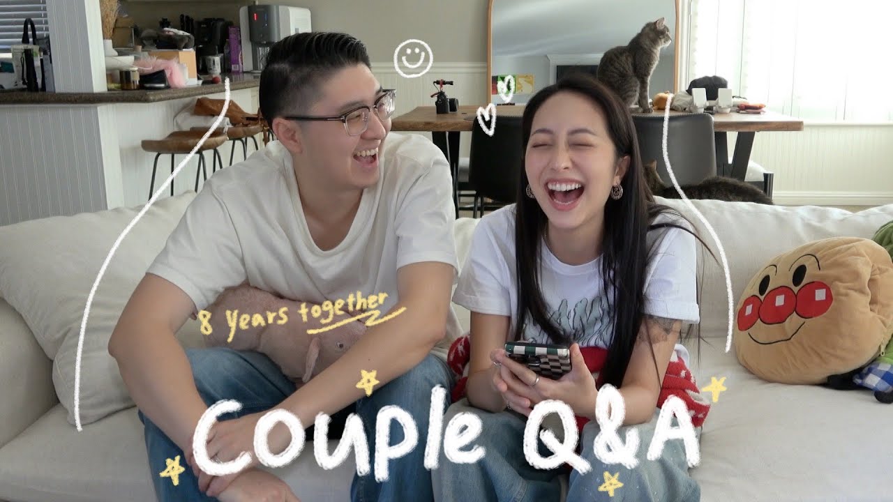 結婚3年夫妻Q&A💘後悔結婚？開放式關係？外遇怎麼辦？財務分配？第一次對彼此心動🙈維持熱戀秘訣🤫