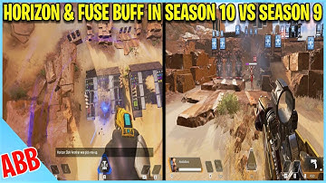 Apex Legends Horizon Gravity Lift & Fuse Knuckle Cluster & Motherlode Buffs in Season 10
