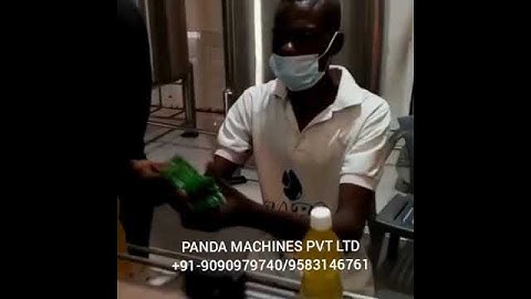 Mango Juice Plant, Mango Juice Bottle Filling Machine, Mango Juice Washing Filling Capping Machine