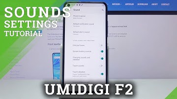 How to Disable / Enable Dial Pad Sounds in UMIDIGI F2 - Sound Settings