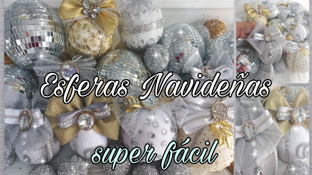 NO❌ COMPRE HAZ TUS PROPIAS ESFERAS NAVIDEÑAS✅ #2024