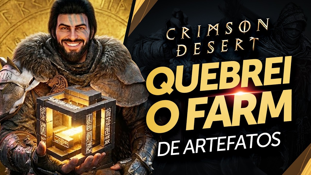 QUEBREI O JOGO! Farme 30 artefatos por hora em Crimson Desert