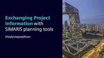Exchanging Project Information with SIMARIS planning tools