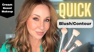 Quick Blush/Contour: Cream Makeup