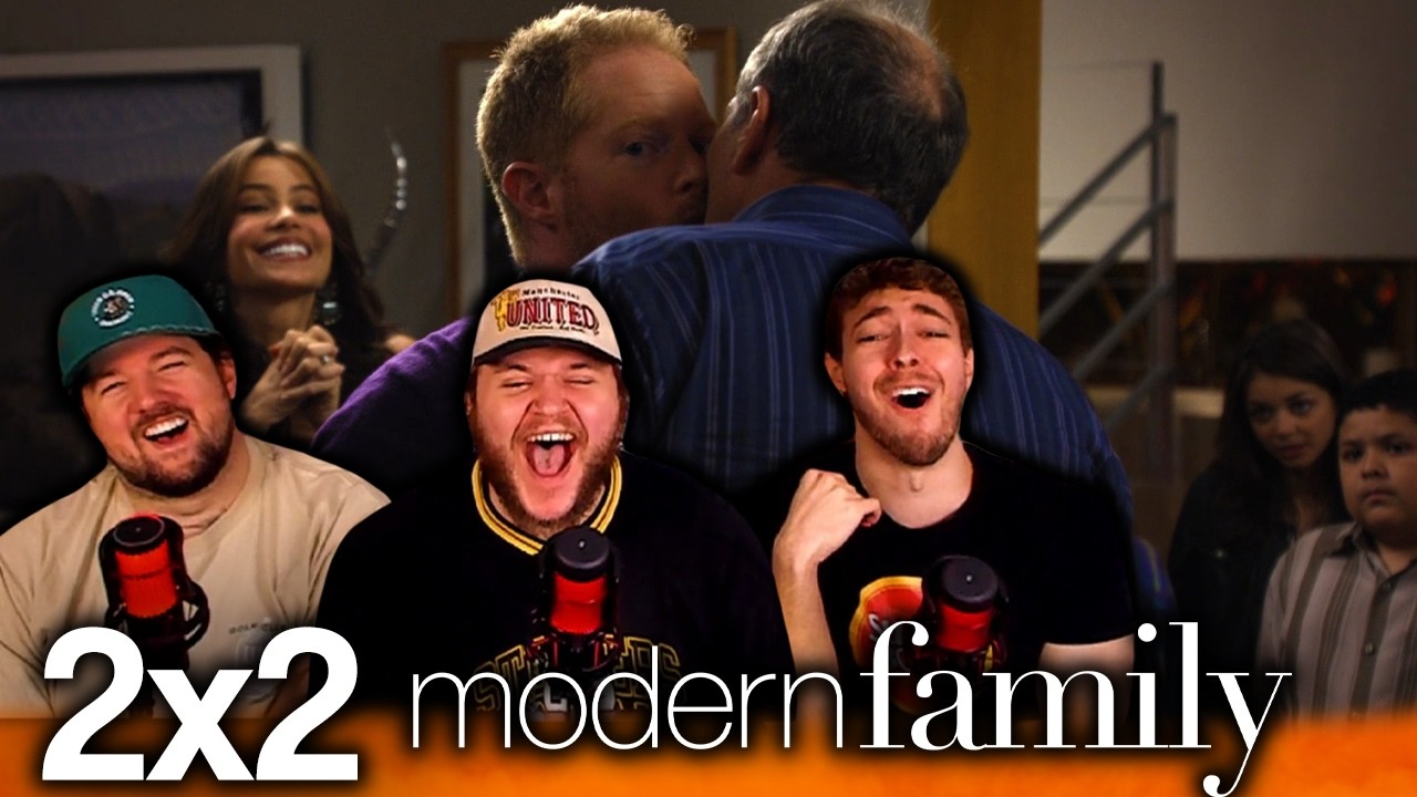 GREAT FATHER SON MOMENT!!! | Modern Family 2x2 'The Kiss' First Reaction!
