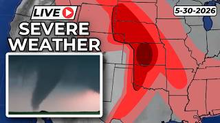 🔴 LIVE Severe Weather - Enhanced Risk in the Central Plains
