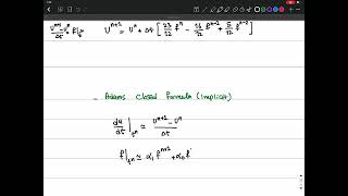 Lecture 24, Part 1- Adams Methods Open (Explicit) and Closed (Implicit) Formulas - Adams-Bashforth