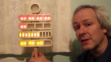 Copy of the Berlin clock, arduino Nano, DS1307 RTC, 74HC595N serial shift register.