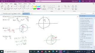 Precalculus and Trig Chapter 9 Section 5 Solving Trig Equations