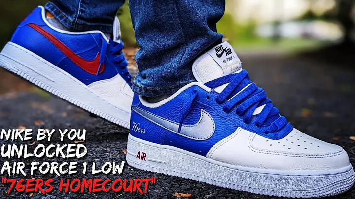 "76ers Homecourt" Nike By You Unlocked Air Force 1 Low Detailed Look
