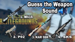 PubG Mobile: Guess the weapon sound || PubG Quiz || Part 1 || ABHI GaminG screenshot 5