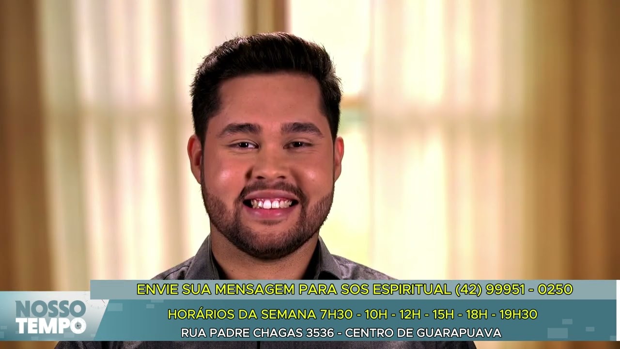 PROGRAMA NOSSO TEMPO DIA 10 DE SETEMBRO