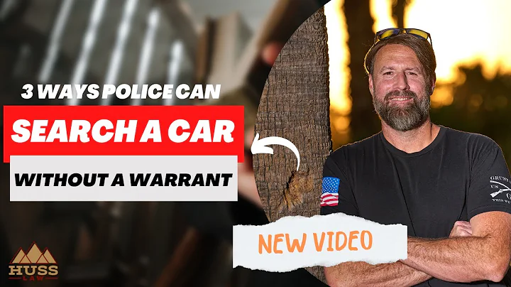 3 Ways Police Can Search a Car Without a Warrant.