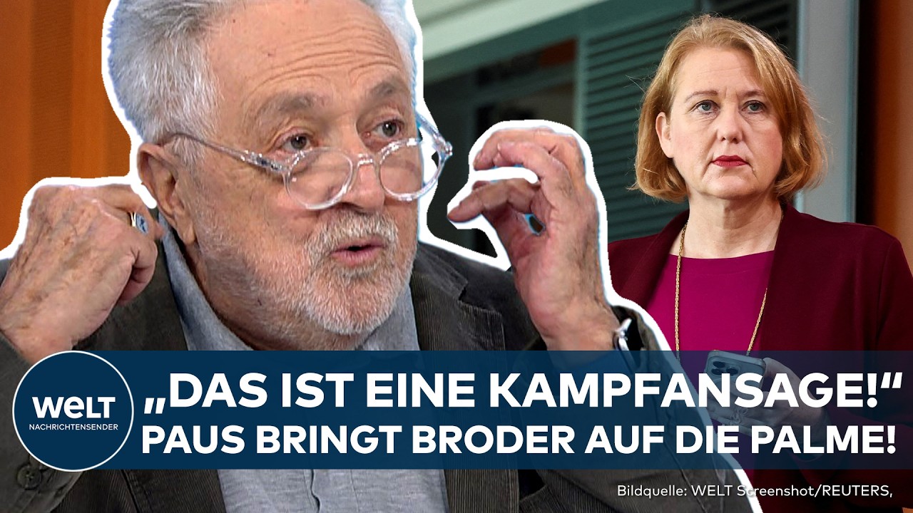 HENRYK M. BRODER: Lisa Paus bringt Kolumnist auf die Palme! Geschlechtsänderung 