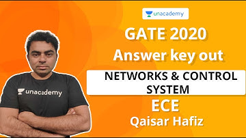 ECE Solutions Part 4 - Networks & Control Systems | GATE 2020 Answer Key | Qaisar Hafiz