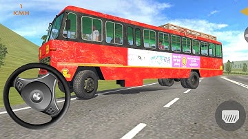 Village Route Bus Driving Game - Indian Sleeper Bus Simulator 3D Bus Wala Games - Android Gameplay |