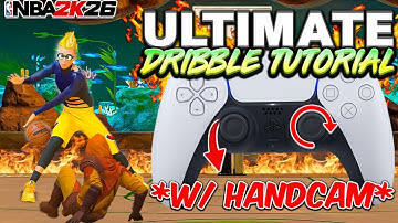*NEW* BEST DRIBBLE TUTORIAL w/ HANDCAM + BEST ISO DRIBBLE MOVES & GLITCHY COMBOS on NBA 2K26! 