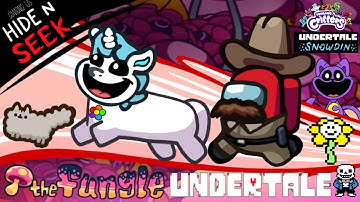 Among Us Hide N Seek Horse Mode "The Smiling Critters" in the Snowdin Map (Undertale) - Walkthrough