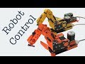 6DoF mostly 3D Printed Robot Arm (Part 6) Arduino code!