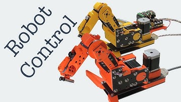 6DoF mostly 3D Printed Robot Arm (Part 6) Arduino code!