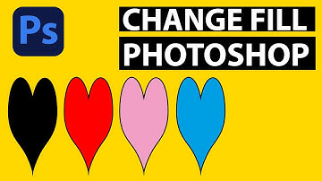 Photoshop Change Shape Color Tutorial