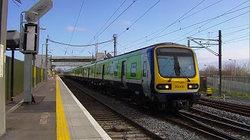 Irish Rail 29000 class DMU 29406 - Howth Junction and Donaghmede