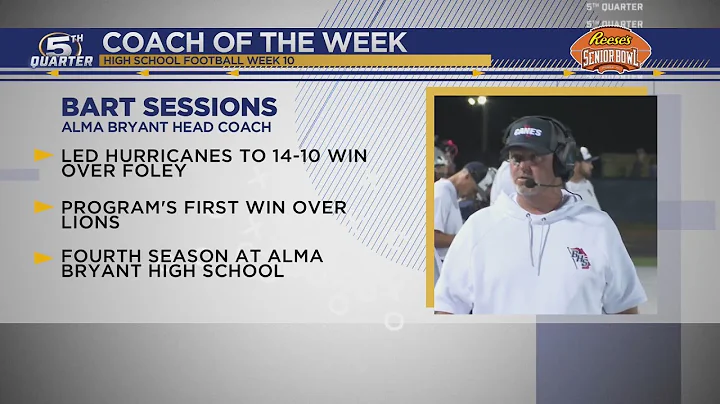 Reese’s Senior Bowl Coach of the Week: Bart Sessions, Alma Bryant